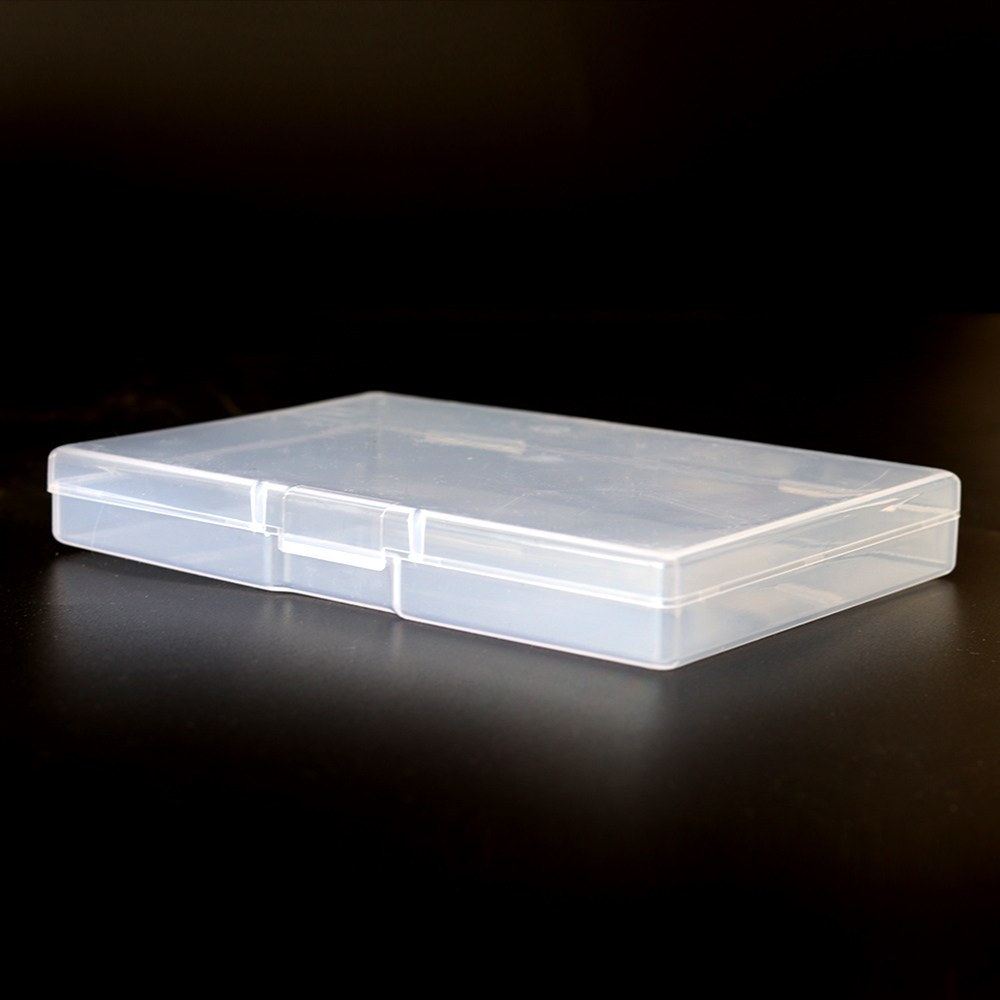 Face Mask Storage Box - Creative Path 14x10cm Clear Plastic Organizer