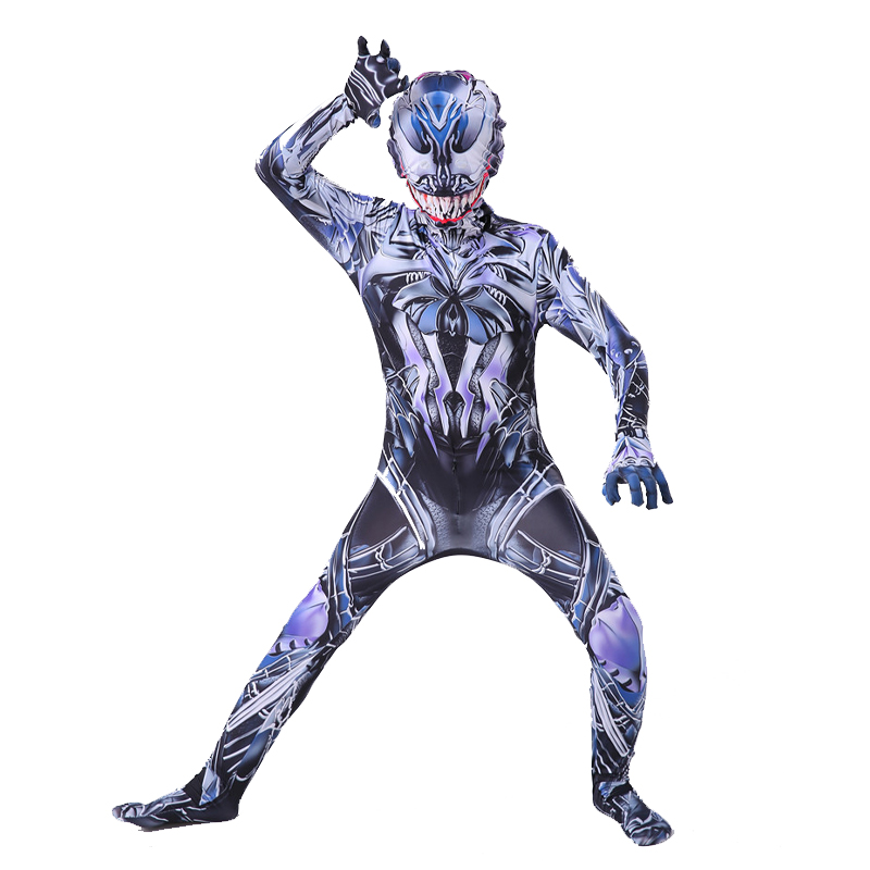 Black Purple Venom Cosplay Cos - Black Face Mask Pack ulasan dan harga