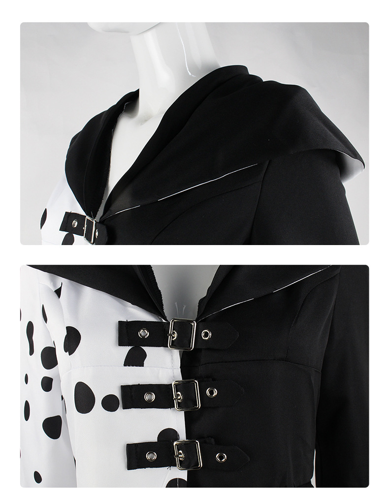 Women Inspired Cruella Cosplay - Black Face Mask Pack ulasan dan harga
