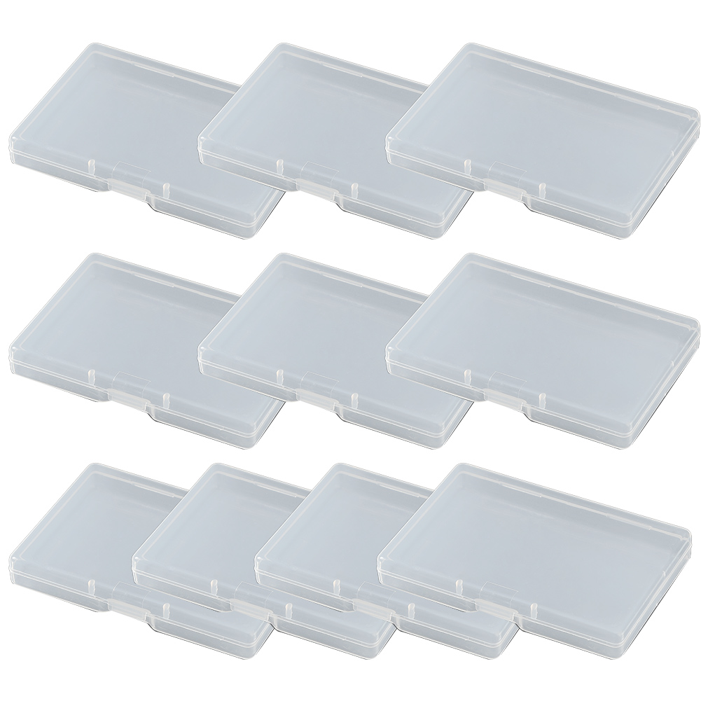 10Pack PP Plastic Rectangular  - Face Mask Storage Box ulasan dan harga