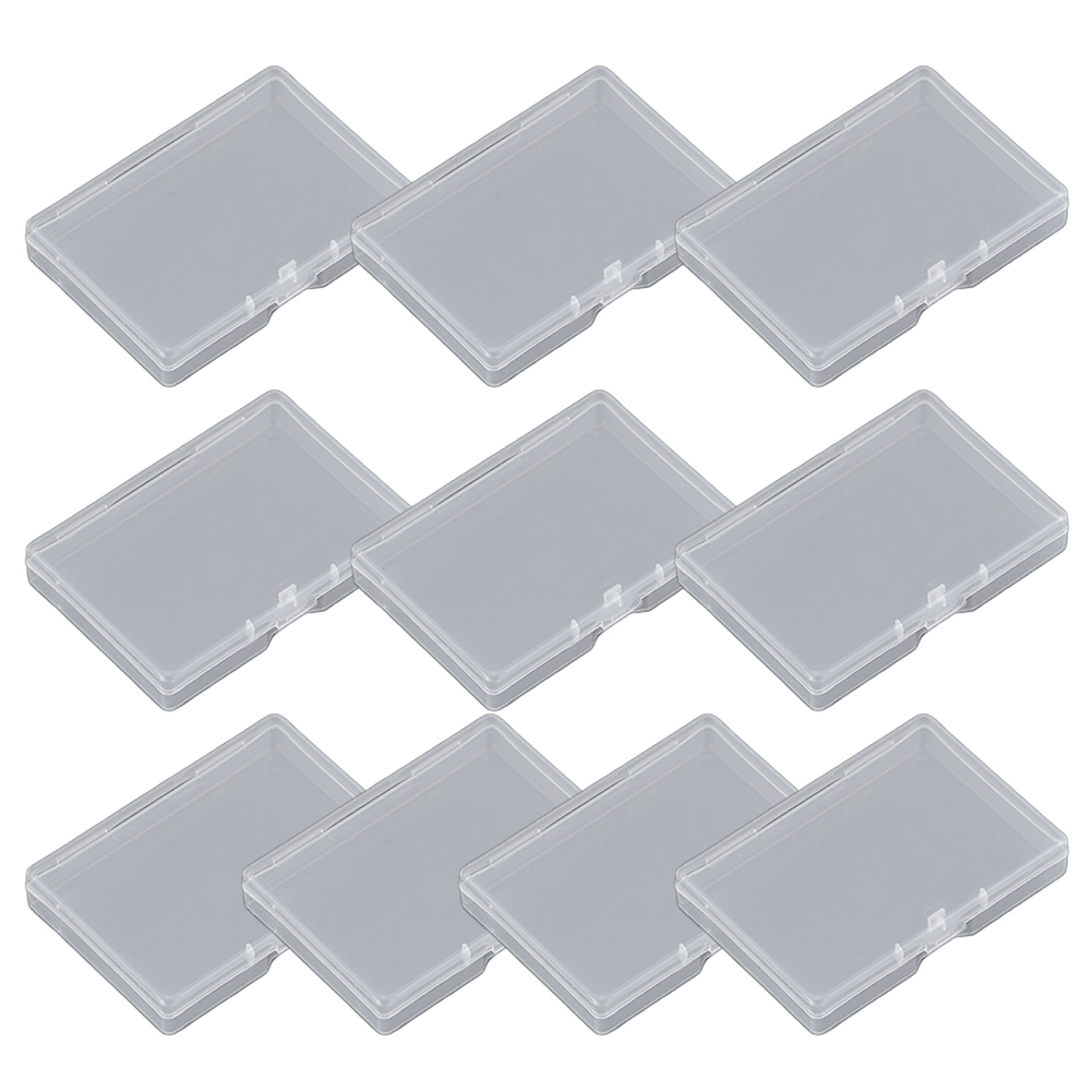 10Pack PP Plastic Rectangular  - Face Mask Storage Box ulasan dan harga